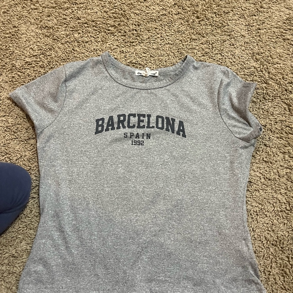 Barcelona Gray Women’s Top